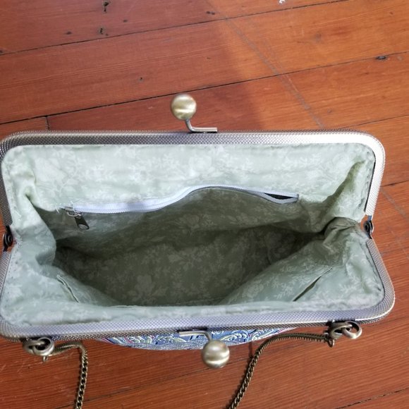 Gorgeous Blue Clutch/Mini Purse - Picture 5 of 8